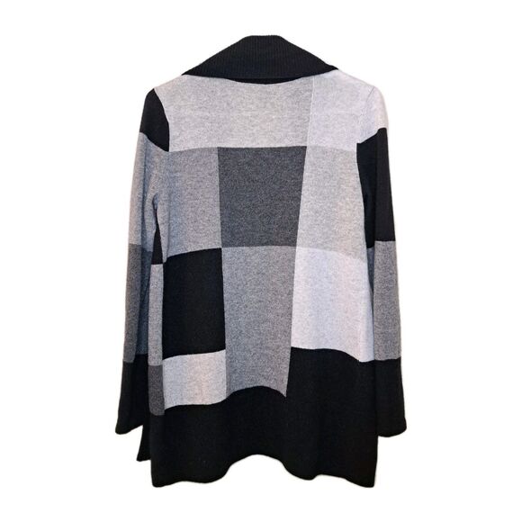 Charter Club Women Luxury 100% Cashmere Long Cardigan Open Front Size XS Soft - Picture 9 of 11